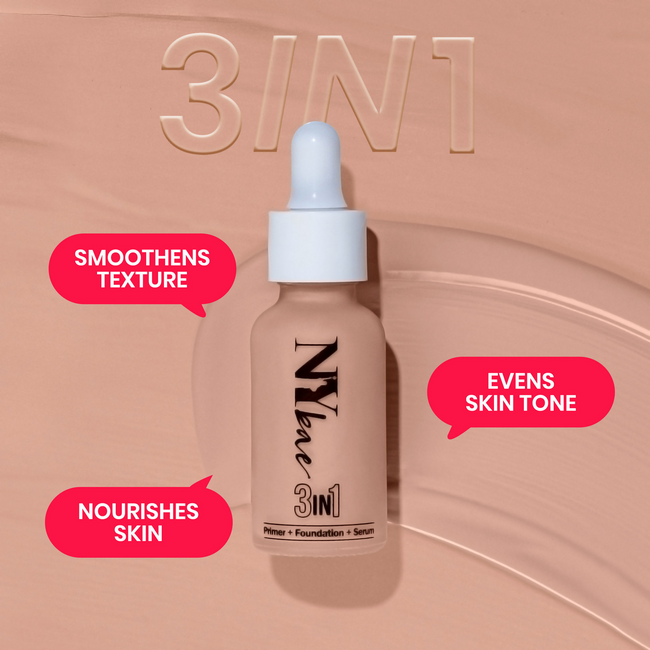 NY Bae 3 in 1 Serum Foundation Infused With Primer - Cool Cashew 04 Main Image