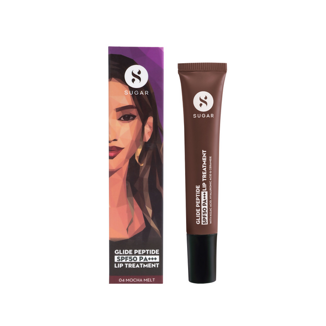 SUGAR Glide Peptide SPF50 PA+++ Lip Treatment - 04 Mocha Melt Main Image
