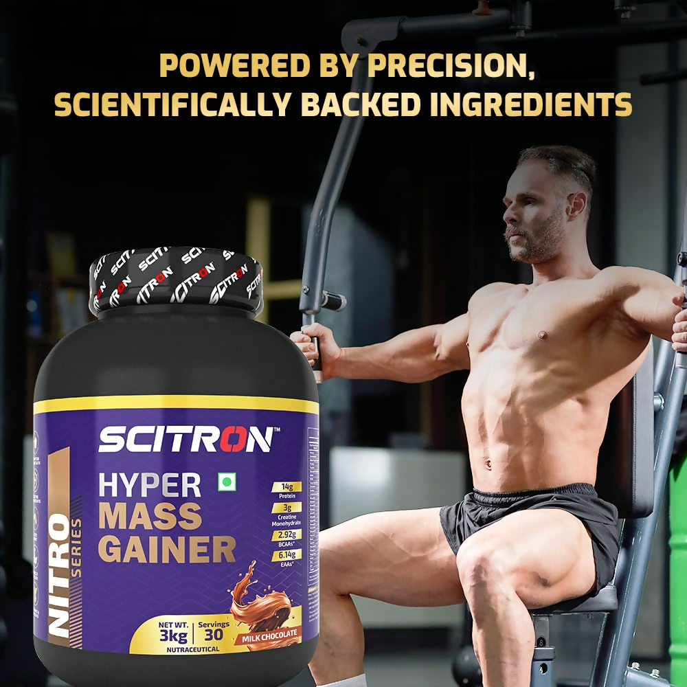 Scitron Nitro Series Hyper Mass Gainer Milk Chocolate