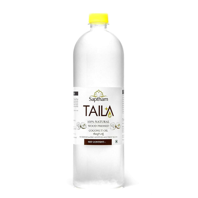 Saptham Taila Wood - Pressed Coconut Oil Hover Image