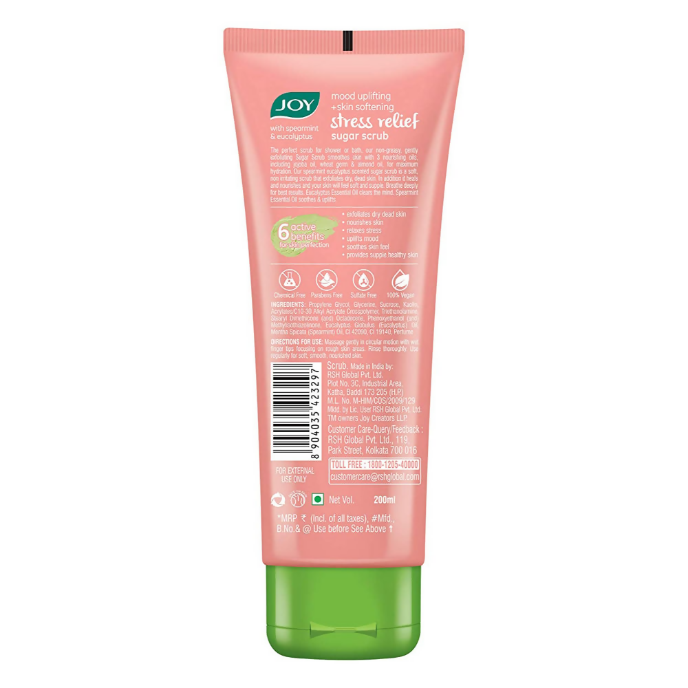 Joy Spearmint & Eucalyptus Face & Body Scrub