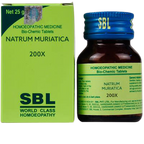 SBL Homeopathy Natrum Muriaticum Biochemic Tablets
