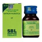 SBL Homeopathy Natrum Muriaticum Biochemic Tablets