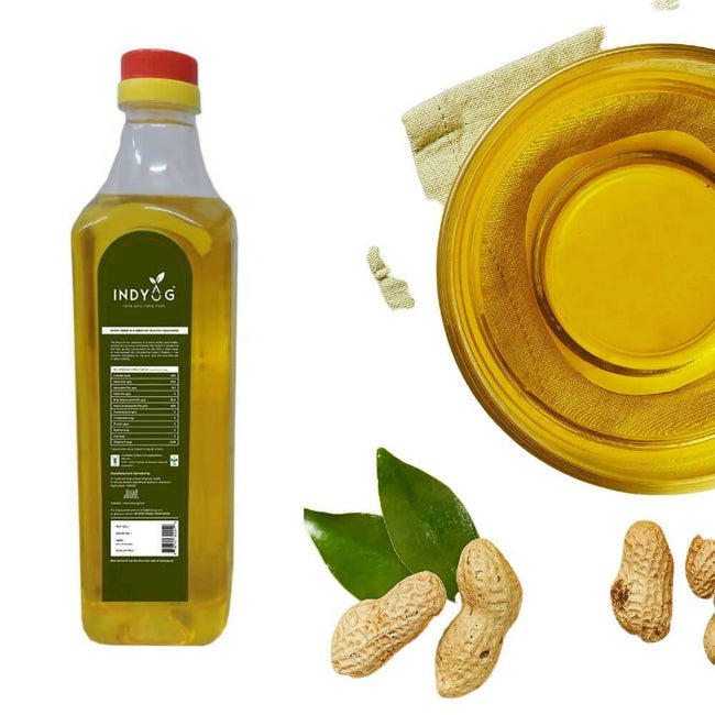 Indyug Cold Pressed Groundnut Oil Main Image