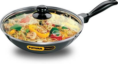 Hawkins Futura Non-stick Deep Fry Pan with Glass Lid 2 L (NDL20G) Hover Image