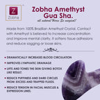 Zobha Amethyst Gua Sha