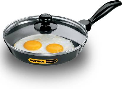 Hawkins Futura Non-stick Frying Pan 22 cm Diameter with Glass Lid 1 L (NF22G)