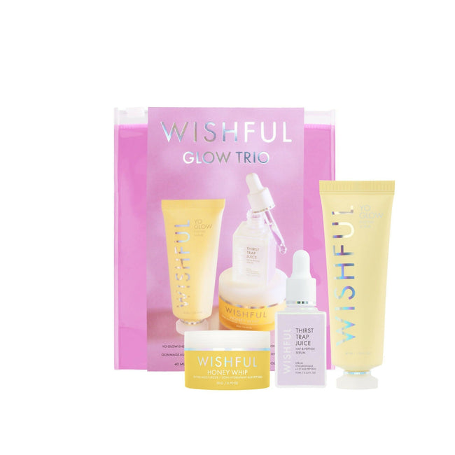 Wishful By Huda Beauty Glow Trio - Korean Skincare Hover Image