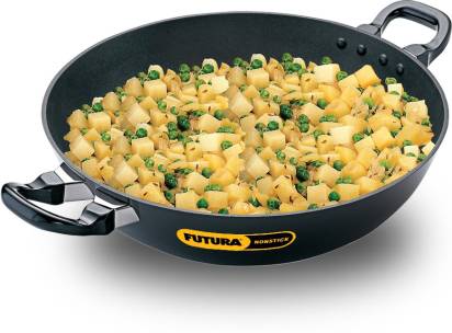 Hawkins Futura Non-stick Kadhai 30 cm Diameter 4 L (NK40) Hover Image