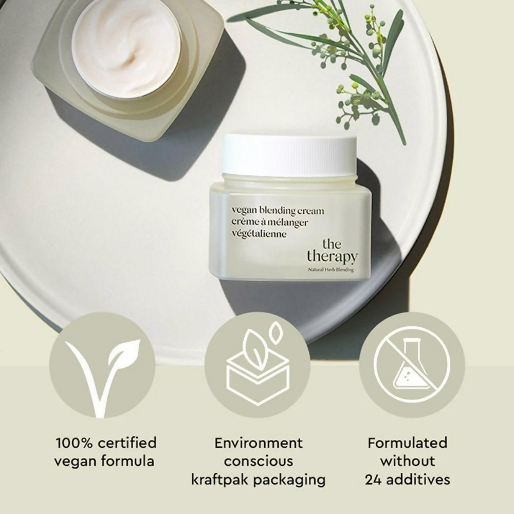 The Face Shop The Therapy Vegan Blending Cream Organic & Vegan 2 In 1 Gel & Cream