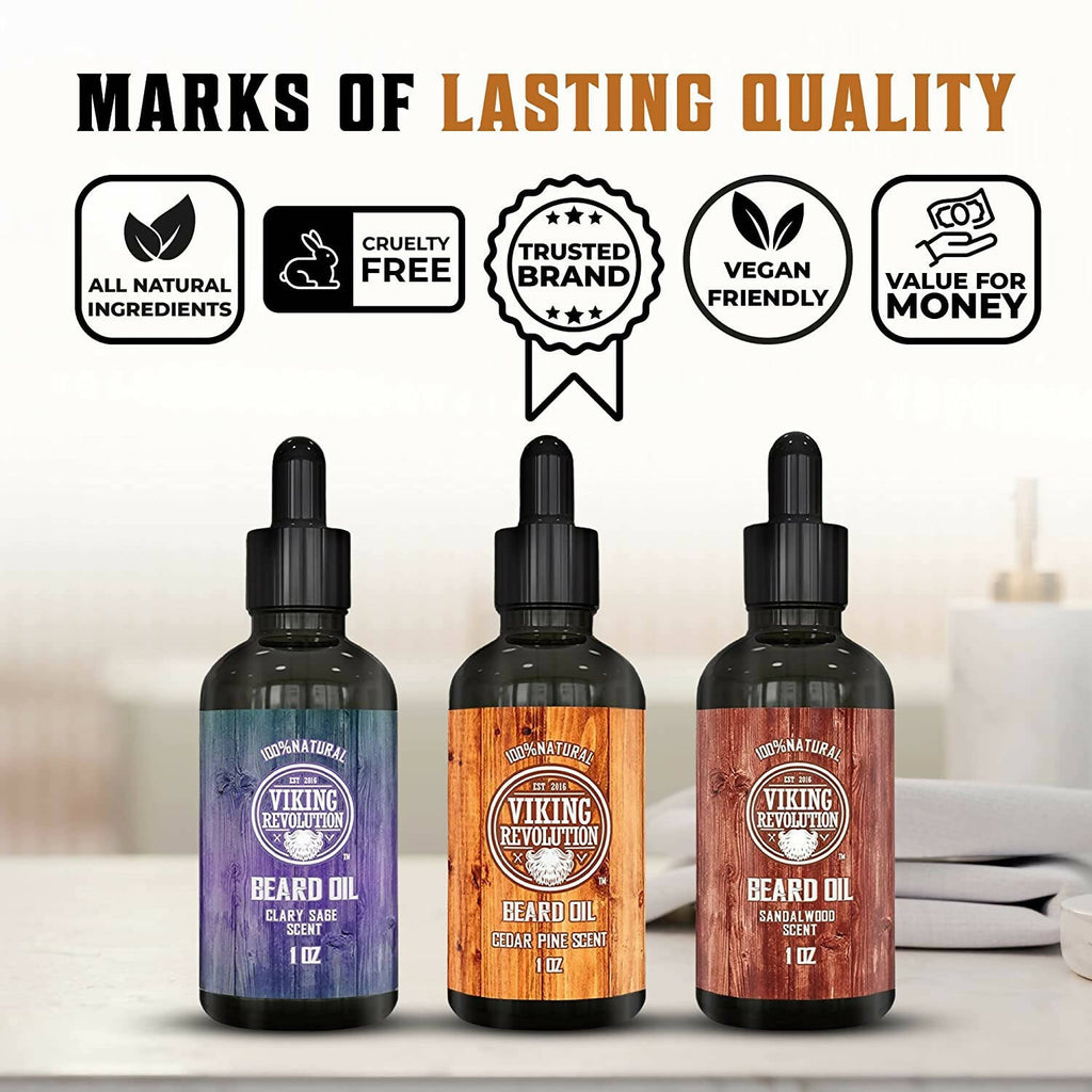 Viking Revolution Beard Oil Combo