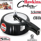 Hawkins Contura Black 3.5 L Pressure Cooker (CB35)