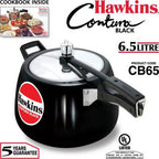 Hawkins Contura Black 6.5 L Pressure Cooker (CB65)