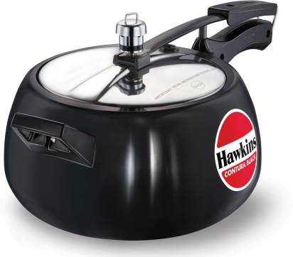 Hawkins Contura Black 5 L Pressure Cooker (CB50)