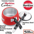 Hawkins Ceramic Coated Contura 3 L Pressure Cooker (CTR30)