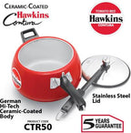 Hawkins Ceramic Coated Contura 5 L Pressure Cooker (CTR50)