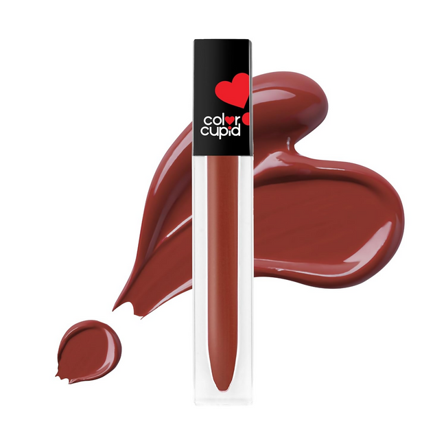 Color Cupid Matte Intense Color 18-Hour Stay Liquid Lipstick - Caramel Sugar Hover Image
