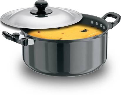 Hawkins Non-stick Cook n Serve Stewpot 24.6 cm Diameter 5 L with Lid (NST50) Hover Image