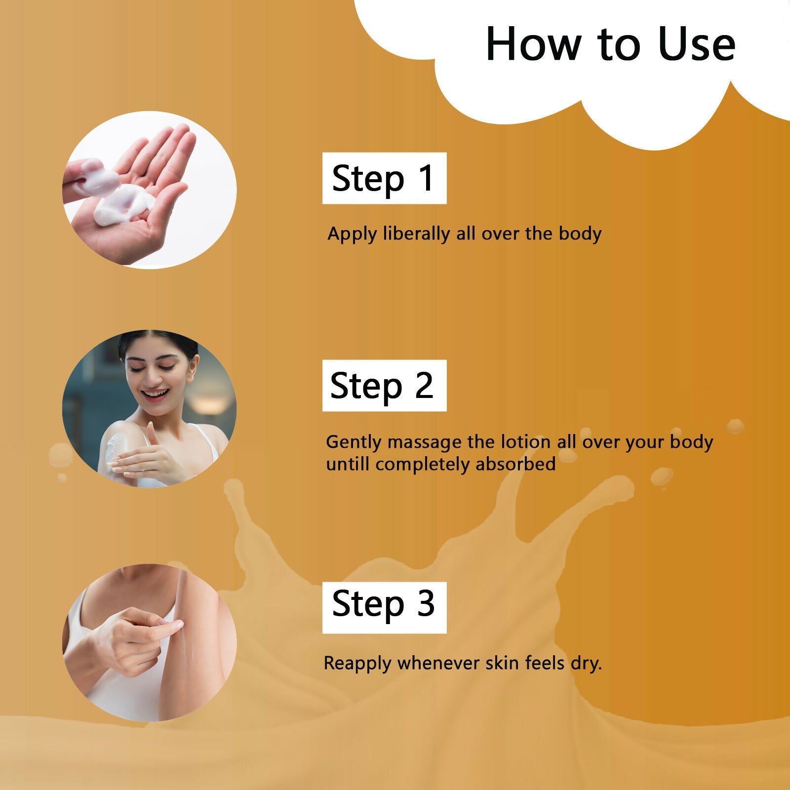 Globus Naturals Herbal Papaya Moisturizing Body Lotion For Nourishment, Glowing & Youthful Skin, All Skin Types