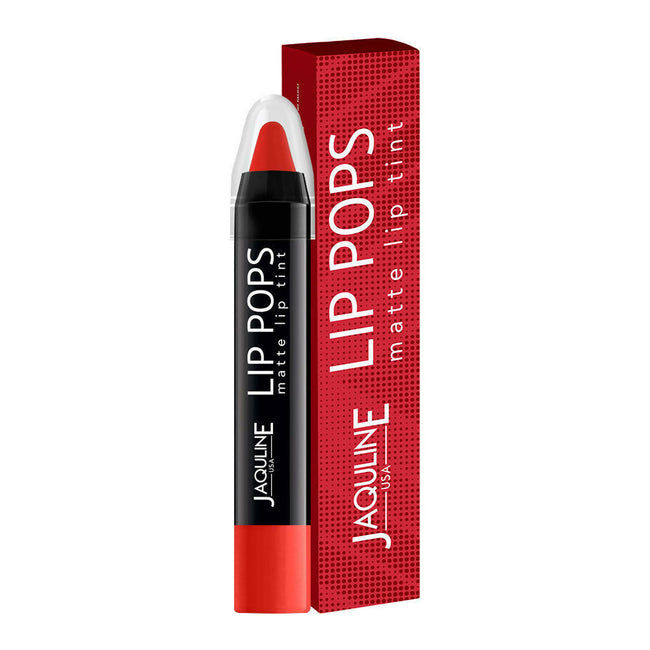 Jaquline USA Lip Pops Matte Lip Tint - Red Pop 02 Hover Image