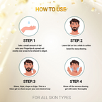 NishMan Fresh Active Shaving Gel Moisturizing Effect - Gold One