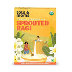Tots and Moms Organic Sprouted Ragi Porridge Mix