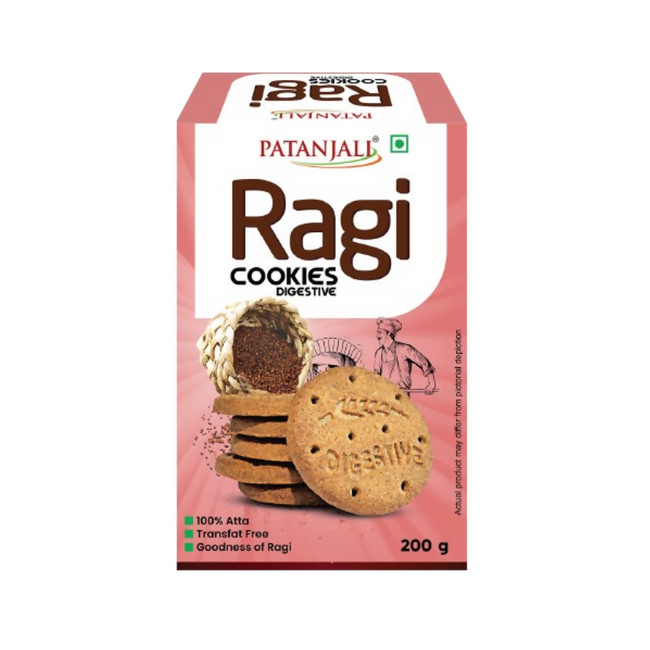 Patanjali Ragi Cookies Digestive Hover Image