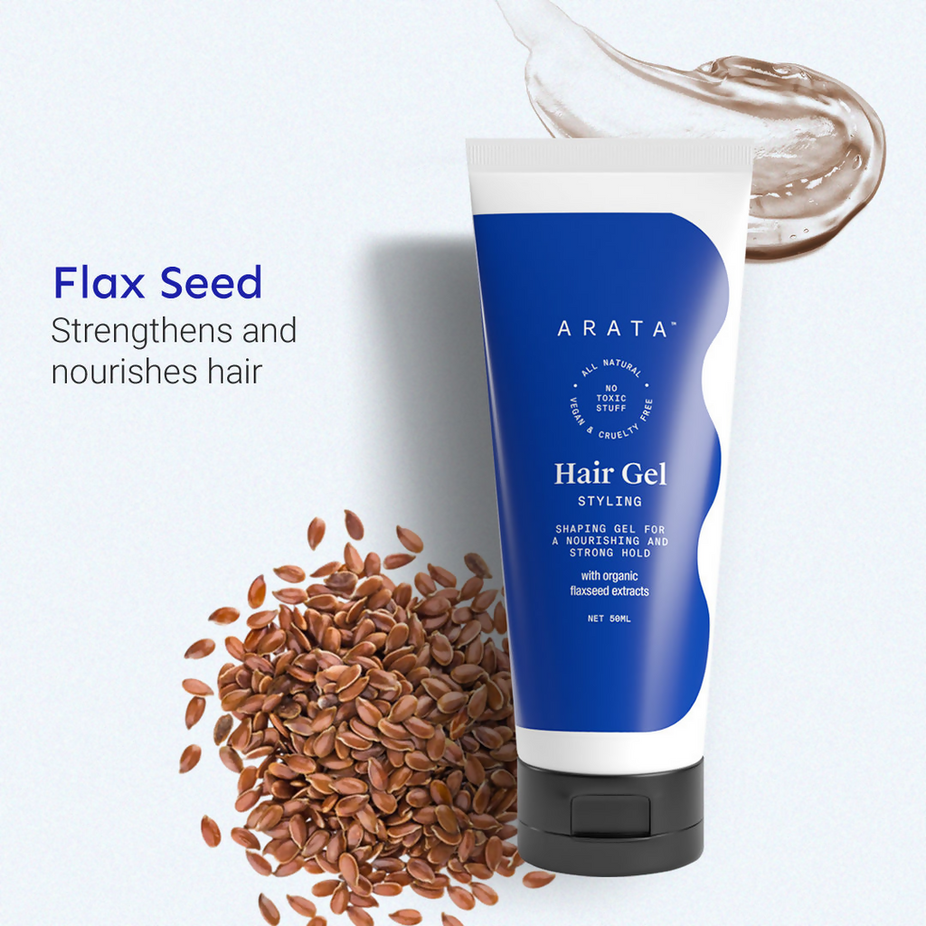 Arata Styling Hair Gel For Strong Hold & Definition Adds Texture & Control