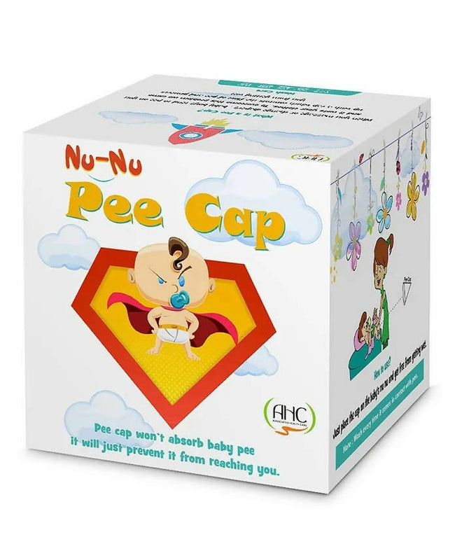 AHC Nu Nu Pee Cap For Massage And Diaper Changing Time For Boys Hover Image