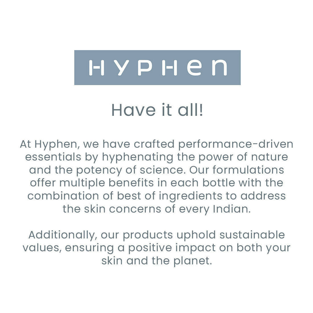 Hyphen By Kriti Sanon CMS (Cleanser, Moisturizer, Sunscreen) Normal to Dry Skin Combo