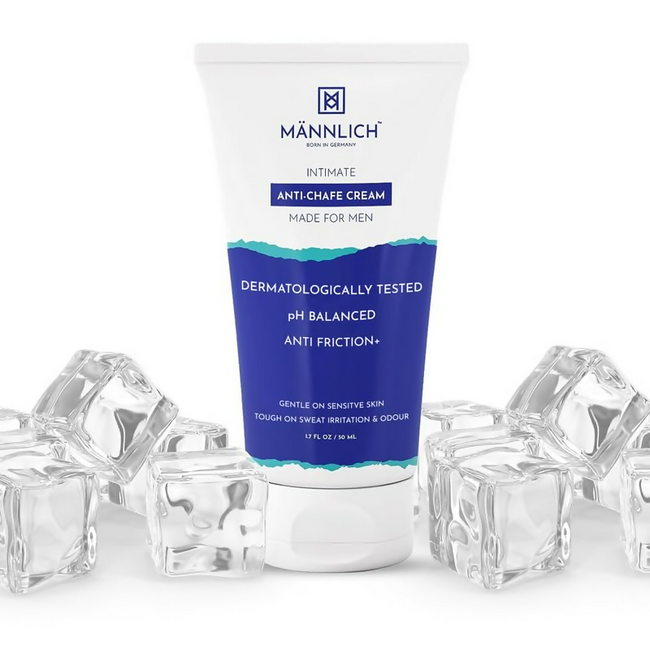 Mannlich Anti Chafing Cream For Men Anti-Rash Cream For Intimate Areas Hover Image