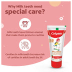 Colgate Toothpaste with Natural Strawberry Flavour for Kids