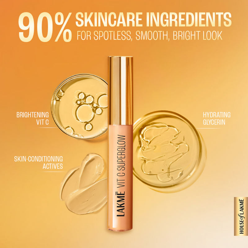 Lakme Vitamin C Superglow Concealer with 1 % Vit C - Sand