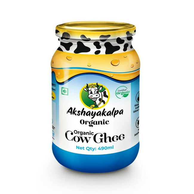 Akshayakalpa Organic Cow Ghee | Pure Organic Ghee | Certified Organic Desi Ghee Main Image