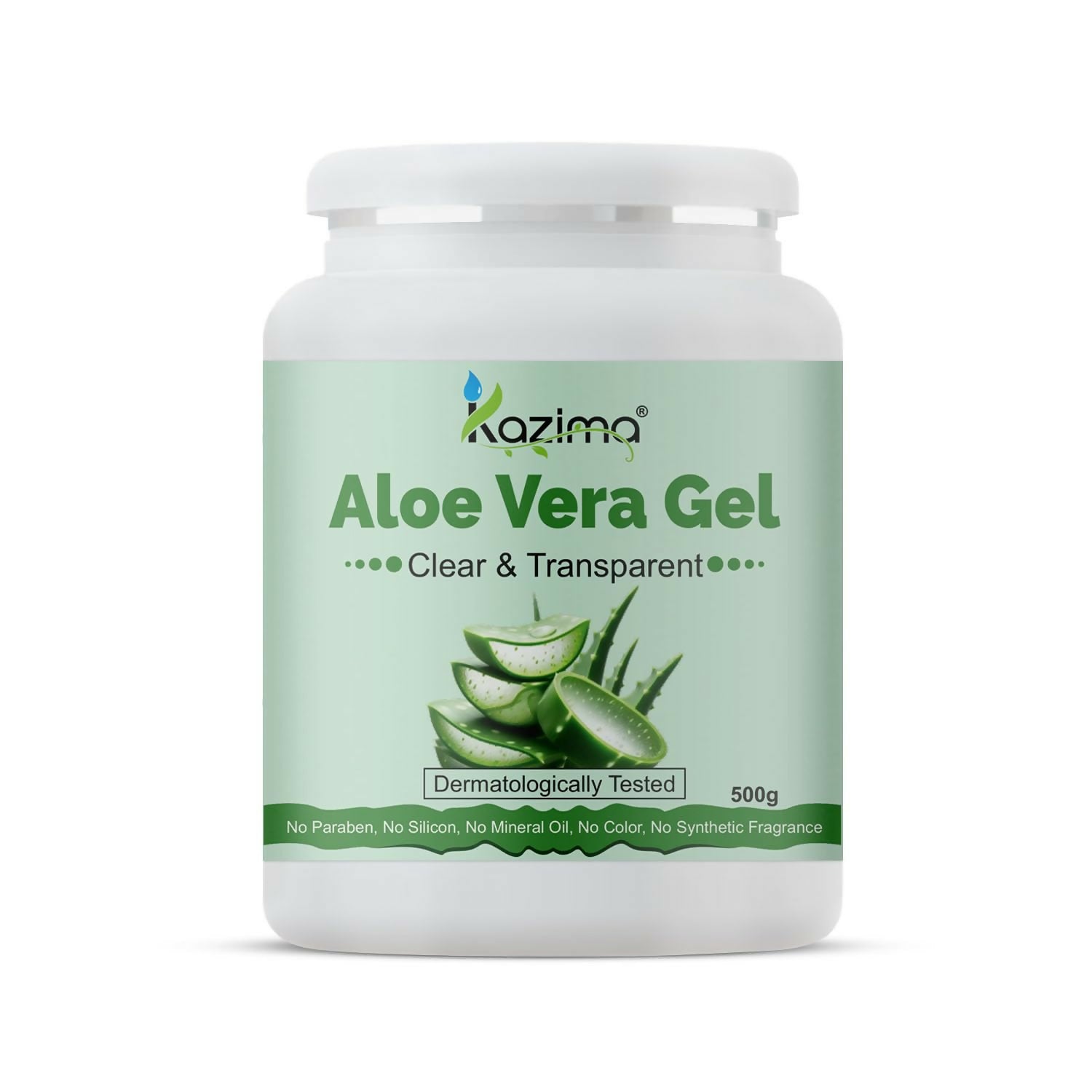 Kazima Pure Aloe Vera Gel For Hair, Acne, Scars, Dark Circles & Sunburn