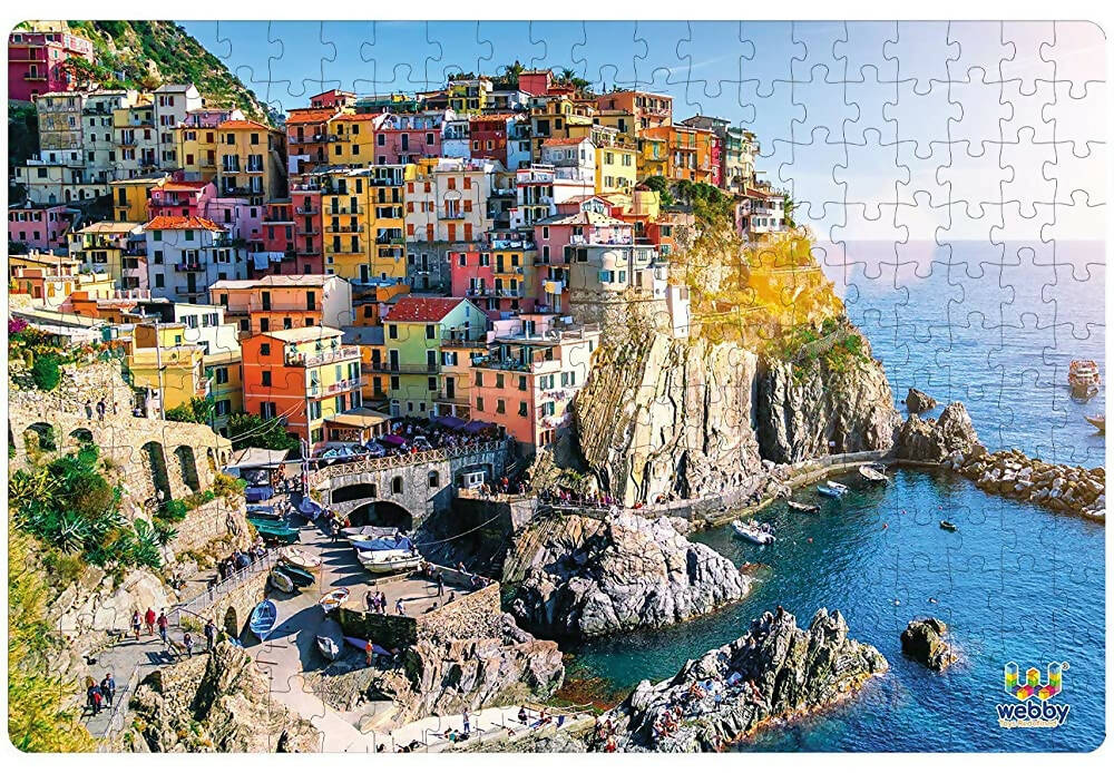 Webby Cinque Terre & Italy Jigsaw Puzzle- 252 Pcs