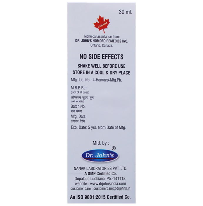 Dr. Johns J-33 Sinus Drops