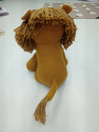 Nesta Toys Lion Plush Toy For Kids – Snuggly Knitted Cotton Soft Toy
