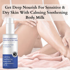 Dermistry Sensitive & Dry Skin Calming Body Milk Lotion & Calming Soothening Face Cream