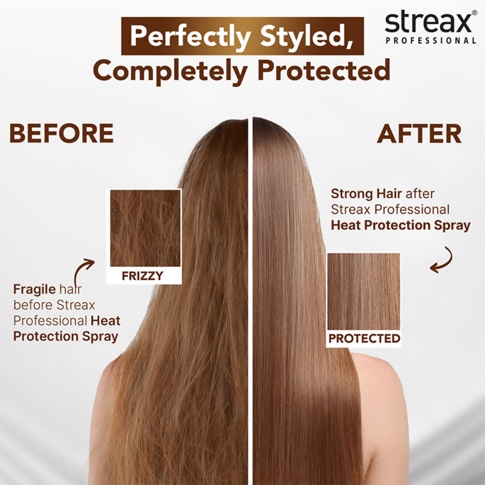 Streax Professional Hold & Play Heat Protection Spray