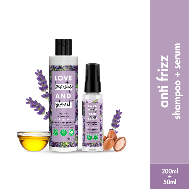 Love Beauty And Planet Argan Shampoo + Serum Combo Main Image