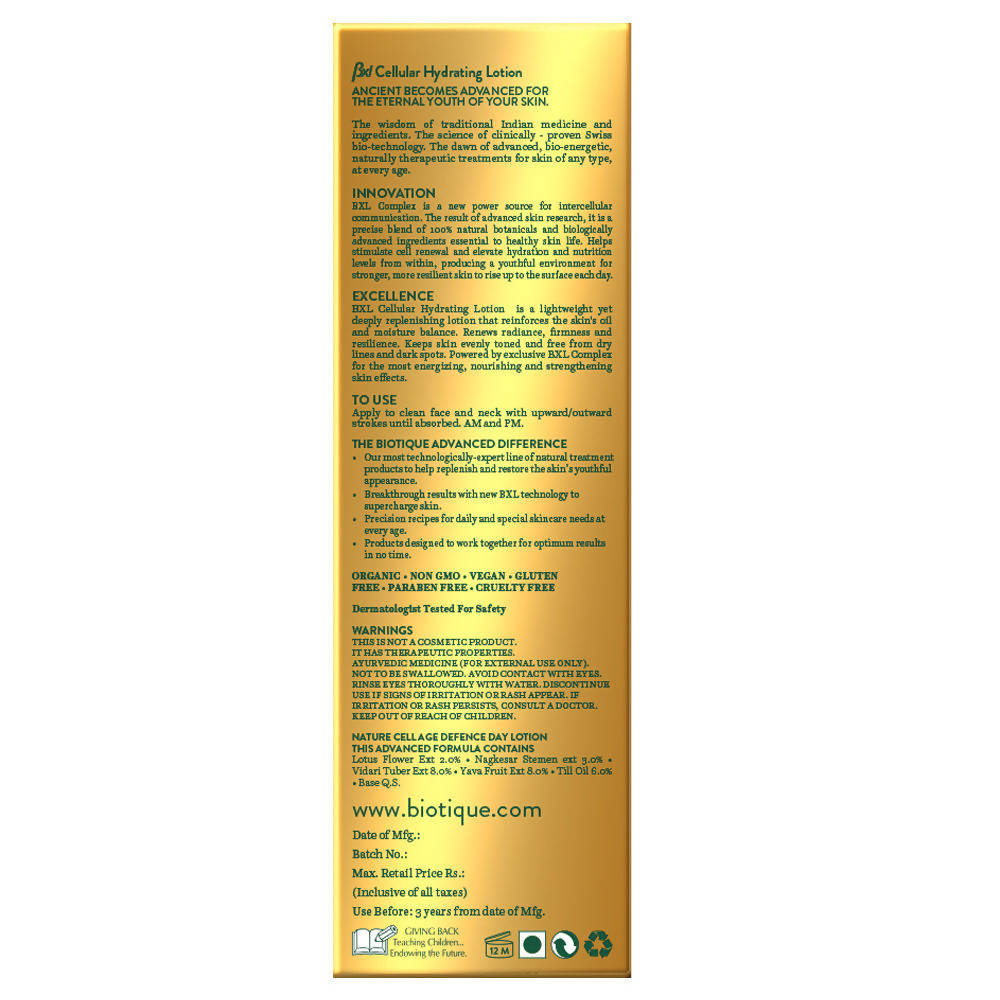 Biotique BXL Cellular Replenish - Hydrating Lotion