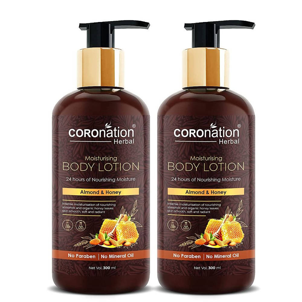 Coronation Herbal Almond & Honey Moisturising Body Lotion