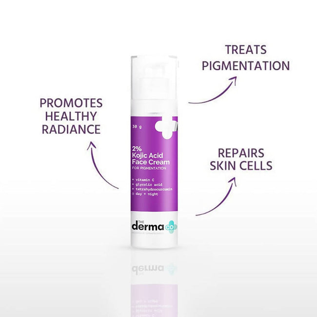 The Derma Co 2% Kojic Acid Face Cream for Pigmentation Removal Main Image