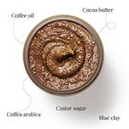 Green And Beige Exfoclear Body Scrub