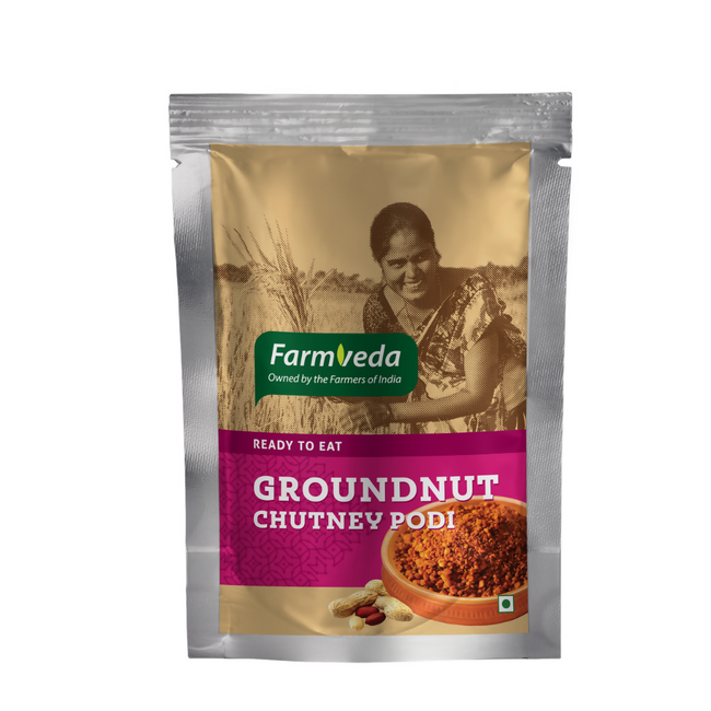 Farmveda Ready To Eat- Groundnut Chutney Podi Main Image
