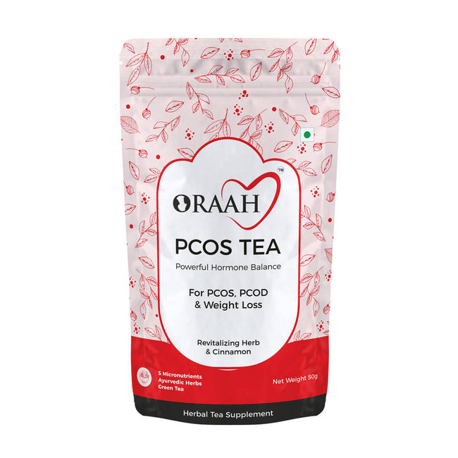 Oraah PCOS PCOD Herbal Tea - Cinnamon Flavour Hover Image