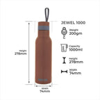 Dubblin Jewel Stainless Steel Sipper Water Bottle