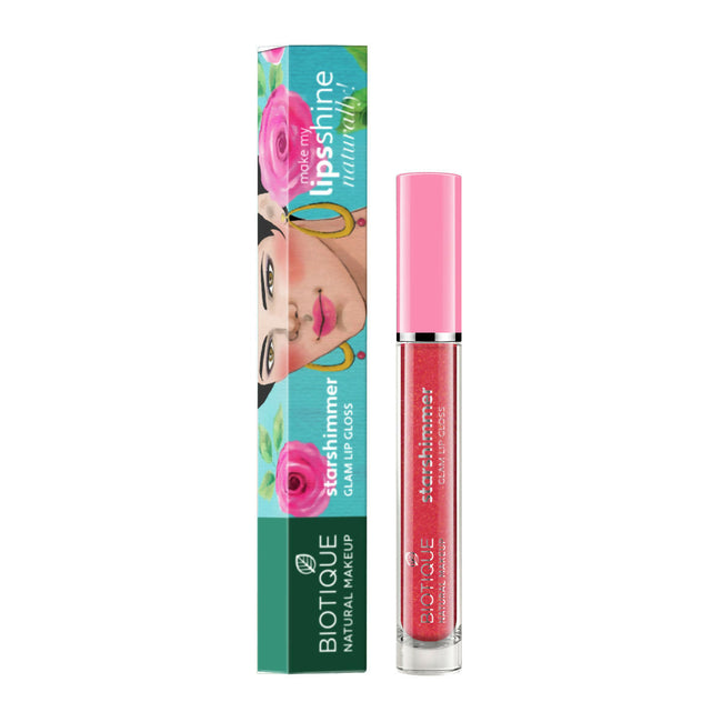 Biotique Starshimmer Glam Lip Gloss - Butterfly Wings Hover Image