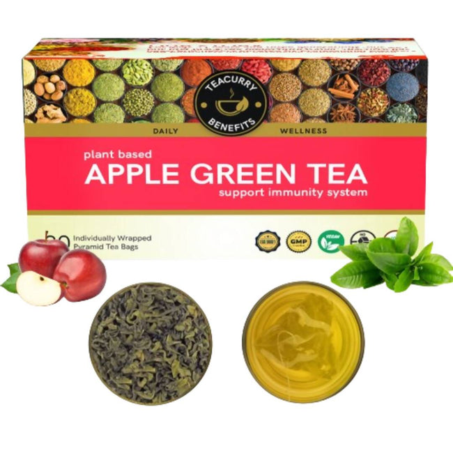 Teacurry Apple Green Tea Bags Hover Image